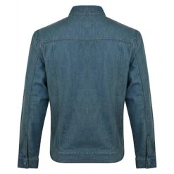 Bigdude Classic Denim Jacket Tint Wash -Kenn Clothing Shop denim jacket greentint 3