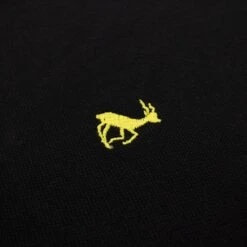 Bigdude Tipped Polo Shirt Black/Yellow -Kenn Clothing Shop e0a97ad4 img 8213