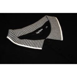 Bigdude Hounds Tooth Pique Polo Black -Kenn Clothing Shop e0bff2a7 img 1208