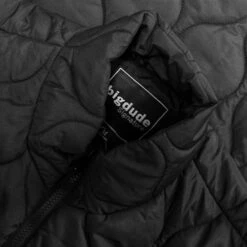 Bigdude Lightweight Quilted Jacket Black -Kenn Clothing Shop e6572e65 img 9108