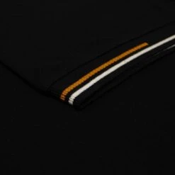 Bigdude Designer Tipped Polo Shirt Black -Kenn Clothing Shop e966369f img 8392