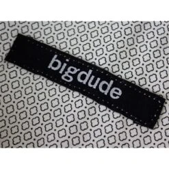 Bigdude Short Sleeve Cotton Woven Abstract Design Shirt White/Back 14 Bigdude Short Sleeve Cotton Woven Abstract Design Shirt White/Back -Kenn Clothing Shop e9dc8b57 label20shirt