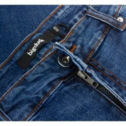 Bigdude Loose Fit Straight Cut Stretch Jeans Mid Wash -Kenn Clothing Shop ea25feb4 img 7881