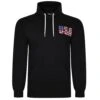 Bigdude USA Print Hoody Black