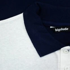 Bigdude Colour Block Polo Shirt Navy -Kenn Clothing Shop ecd80c40 img 8092