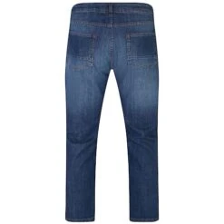 Bigdude Loose Fit Straight Cut Stretch Jeans Mid Wash -Kenn Clothing Shop f4482e99 bd23js02 02 midwash 3