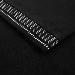 Bigdude Jacquard Collar Polo Shirt Black -Kenn Clothing Shop f4f1ccbd img 8211