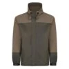 Bigdude Contrast Panel Showerproof Hooded Jacket Khaki -Kenn Clothing Shop facc3dea bd22jck01 11 1