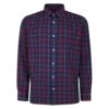 Bigdude Long Sleeve Check Shirt Navy -Kenn Clothing Shop fb05c4bc bd23ls20 10 1