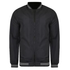 Kenn Clothing Shop 37 Bigdude Baseball Jacket Black