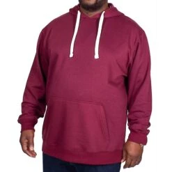 Kenn Clothing Shop 15 Bigdude Essentials Pullover Hoody Burgundy
