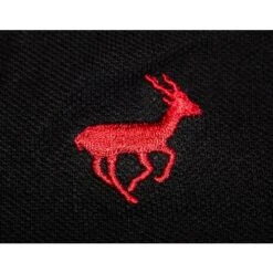 Bigdude Chunky Tipped Polo Shirt Black -Kenn Clothing Shop img 0184