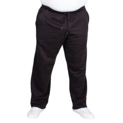 Bigdude Open Hem Joggers Black -Kenn Clothing Shop img 0478 clipped rev 1