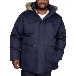 Bigdude Full Zip Parka Coat Navy -Kenn Clothing Shop img 1034 clipped rev 1
