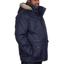 Bigdude Full Zip Parka Coat Navy -Kenn Clothing Shop img 1036 clipped rev 1
