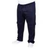 Bigdude Straight Leg Cargo Joggers Navy -Kenn Clothing Shop img 1318 clipped rev 1