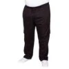 Bigdude Straight Leg Cargo Joggers Black -Kenn Clothing Shop img 1329 clipped rev 1
