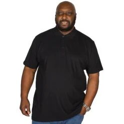 Bigdude Plain Polo Shirt - Black -Kenn Clothing Shop img 1559 clipped rev 1