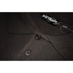 Bigdude Embroidered Polo Shirt Black -Kenn Clothing Shop img 4093 3