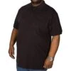 Bigdude Polo Shirt With Pocket Black -Kenn Clothing Shop img 4494 clipped rev 1 4