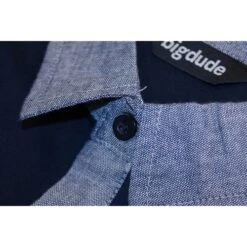 Bigdude Contrast Jersey Polo Shirt Navy -Kenn Clothing Shop img 5735 1