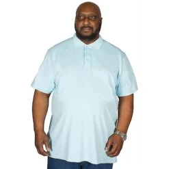Bigdude Plain Polo Shirt Light Blue -Kenn Clothing Shop img 6389 clipped rev 1 1
