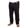 Bigdude Elasticated Waist Jeans Black -Kenn Clothing Shop img 7017 clipped rev 1 1