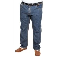 Bigdude Elasticated Waist Jeans Tint Wash -Kenn Clothing Shop img 7023 clipped rev 1 1