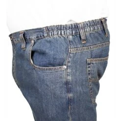 Bigdude Elasticated Waist Jeans Tint Wash -Kenn Clothing Shop img 7034 clipped rev 1