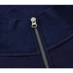 Bigdude Funnel Neck Full Zip Sweatshirt Navy 9 Bigdude Funnel Neck Full Zip Sweatshirt Navy -Kenn Clothing Shop img 9574 2