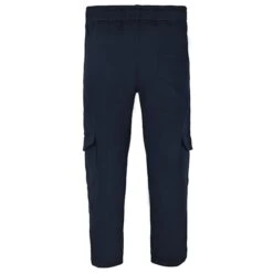 Bigdude Straight Leg Cargo Joggers Navy -Kenn Clothing Shop jogger with pockets navy back