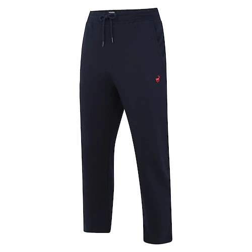 Bigdude Open Hem Loop Back Joggers Navy 3 Bigdude Open Hem Loop Back Joggers Navy